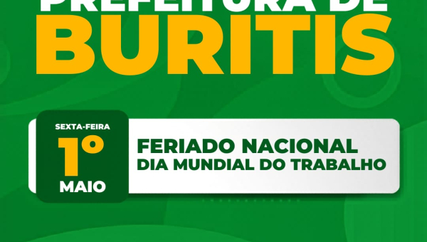 Dia do Trabalhador - 1º DE MAIO
